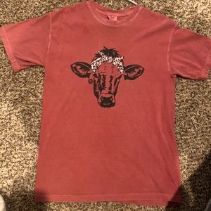 Girlie Girl Cow T-Shirt
